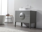 COLMAR 36”  OLIVE GREEN FREESTANDING MODERN BATHROOM VANITY