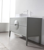 COLMAR  48” OLIVE GREEN FREESTANDING MODERN BATHROOM VANITY