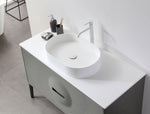 COLMAR  48” OLIVE GREEN FREESTANDING MODERN BATHROOM VANITY