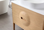 COLMAR 36”  WHITEWASH OAK FREESTANDING MODERN BATHROOM VANITY