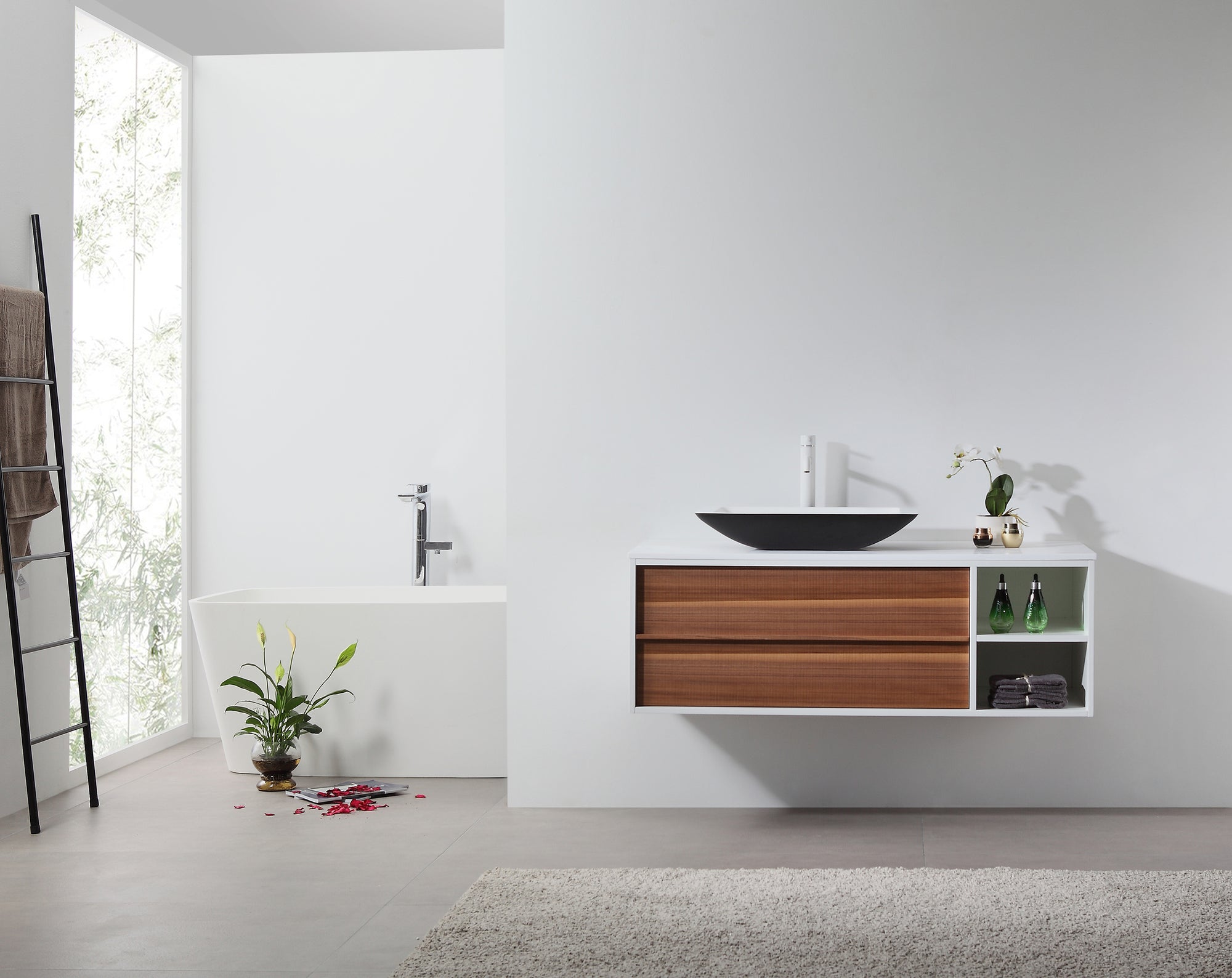 Modern Bathroom Vanity - Maiori