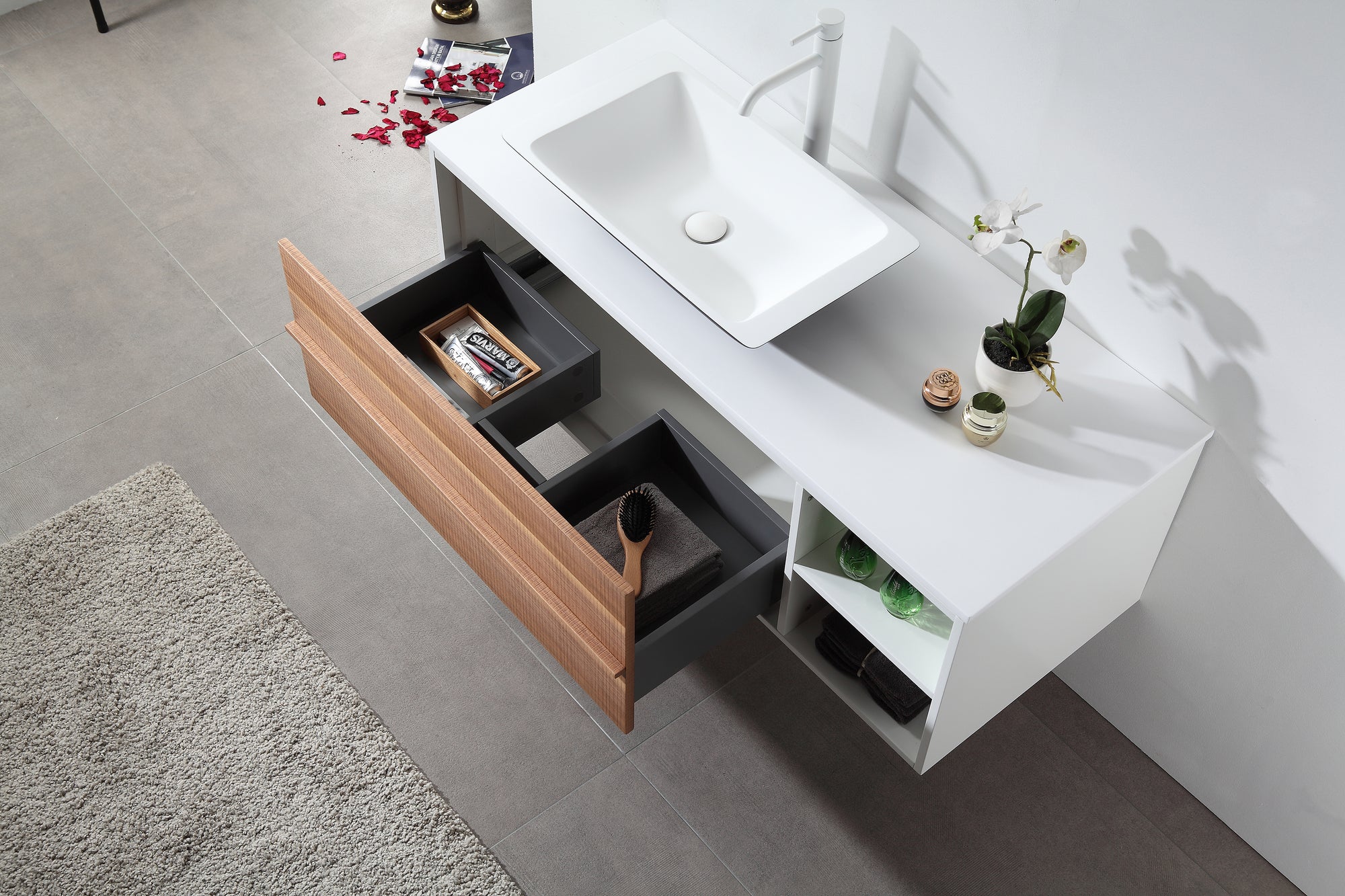 Modern Bathroom Vanity - Maiori