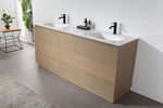 ROTHENBURG 72” GOLDEN OAK FREESTANDING MODERN BATHROOM VANITY