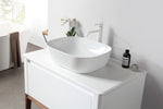 SEBASTIAN 36” GLOSS WHITE DUAL MOUNT MODERN BATHROOM VANITY