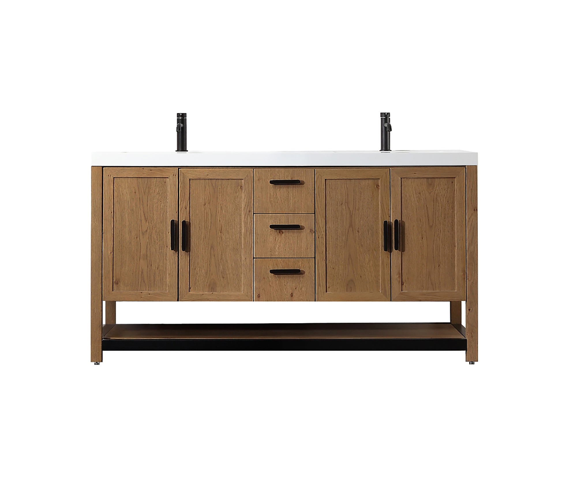 60 inch oak bathroom vanity discount